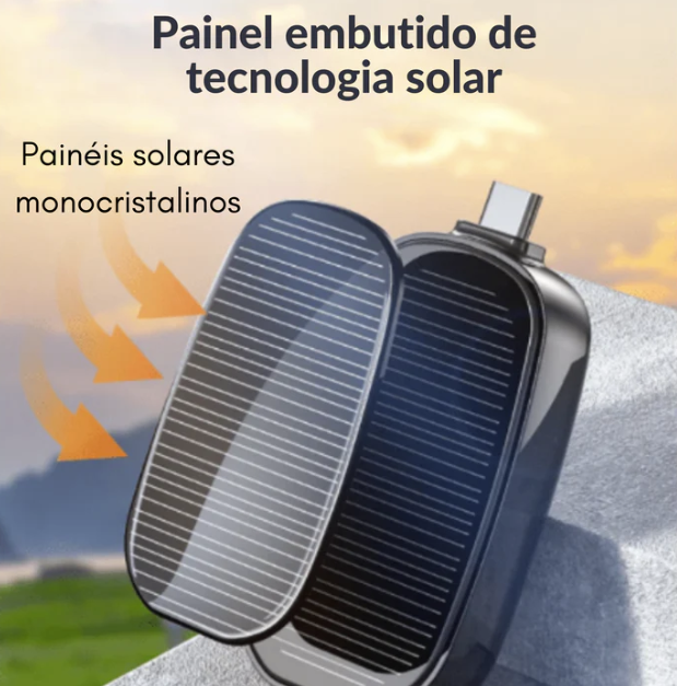 Carregador Portátil Solar - Aviz