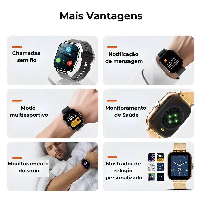 Smartwatch a Tecnologia e Estilo em um Só Relógio